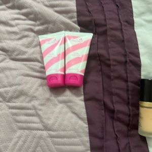 Pink Sugar body wash and lotion.